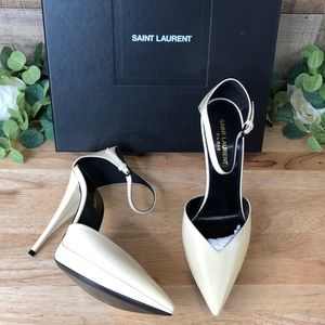 YSL Yves Saint Laurent Zizi Pumps Coquille 8.5